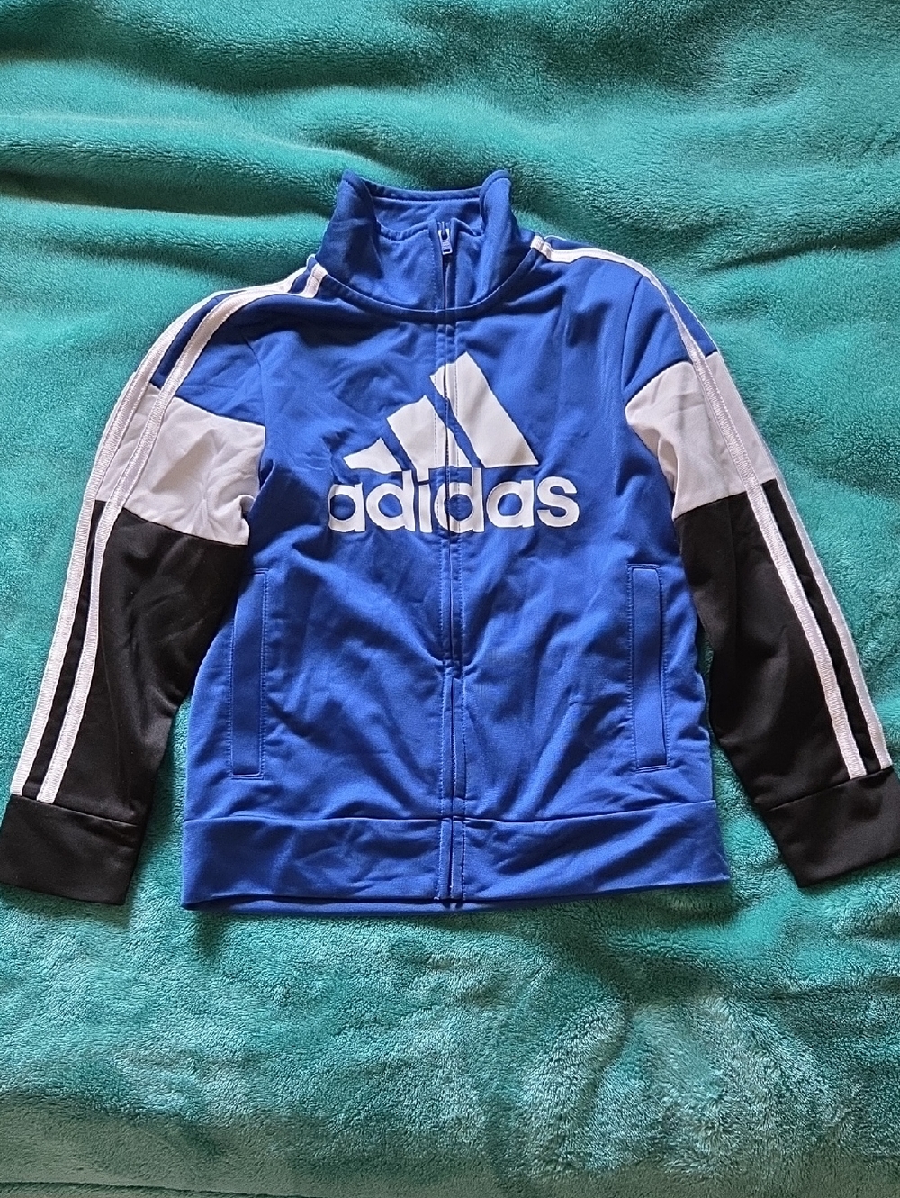 EUC 4T Boys Adidas Full Zip Track Jacket
